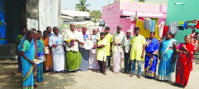 ಪಂಚ ಗ್ಯಾರಂಟಿ ಯೋಜನೆಗಳಿಂದ ಜನರ ಕಲ್ಯಾಣ: ಪಿಡಿಓ ನಶ್ರದ್ ಬಾನು 