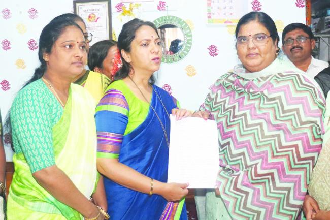 ಕಾರ್ಖಾನೆ ಭಾದಿತ ಪ್ರದೇಶದ ಮಹಿಳೆಯರ ರಕ್ಷಣೆಗೆ ಜ್ಯೋತಿ ಮನವಿ