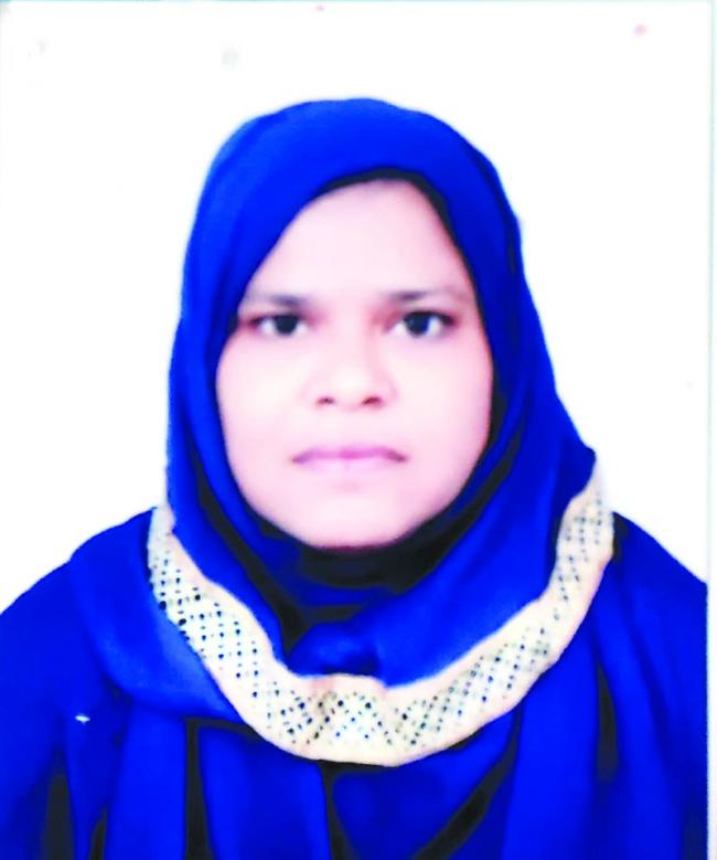 ಕುರೇತುಲ್ ಐನ್ ಊರ್ಫ ನಫೀಸಾ ಸಾಂಗ್ಲೀಕರಗೆ ಪಿಎಚ್‌ಡಿ ಪದವಿ 