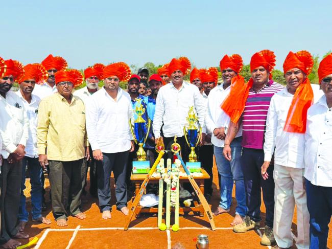 ಯುವ ಪ್ರತಿಭೆಗಳನ್ನು ಪ್ರೋತ್ಸಾಹಿಸುವ ಕ್ರಿಕೆಟ್ ಪಂದ್ಯಾವಳಿಗೆ ಮೃಣಾಲ್ ಹೆಬ್ಬಾಳಕರ್ ಚಾಲನೆ 