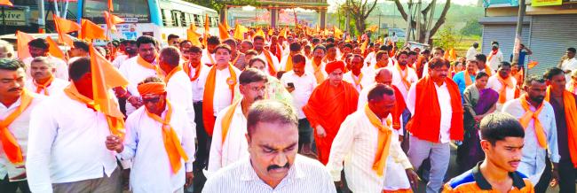 ಚನ್ನಮ್ಮನ ಕಿತ್ತೂರು ಹಿಂದೂ ಸಮಾಜೋತ್ಸವ: ಗಮನ ಸೆಳೆದ ಶೋಭಾಯಾತ್ರೆ 