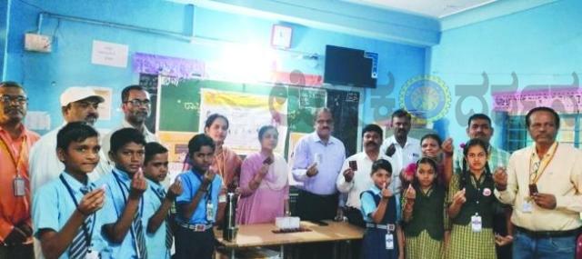 ರಾಷ್ಟ್ರೀಯ ಜಂತು ಹುಳು ನಿವಾರಣಾ ದಿನ ವಿದ್ಯಾರ್ಥಿಗಳಿಗೆ ಅಲ್ಬೆಂಡಜೋಲ್ ಮಾತ್ರೆ ವಿತರಣೆ  