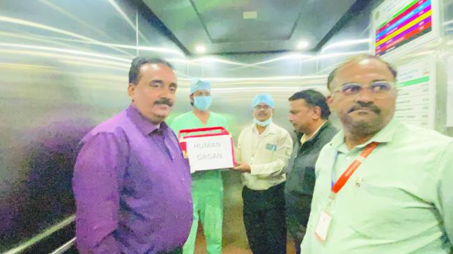 ಪ್ರಥಮ ಬಾರಿಗೆ ಮೆದುಳು ನಿಷ್ಕ್ರಿಯಗೊಂಡ ವ್ಯಕ್ತಿಯ ಅಂಗಾಂಗ ದಾನ ಪ್ರಕ್ರಿಯೆ ಯಶಸ್ವಿ 