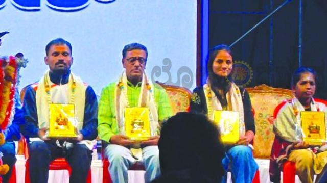 ರಾಜ್ಯ ಮತ್ತು ರಾಷ್ಟೃ ಪಶಸ್ತಿ ಪುರಸ್ಕೃತೆ ಎಸ್ ಪೂಜಾ ಉತ್ಸವದಲ್ಲಿ ಸನ್ಮಾನ  