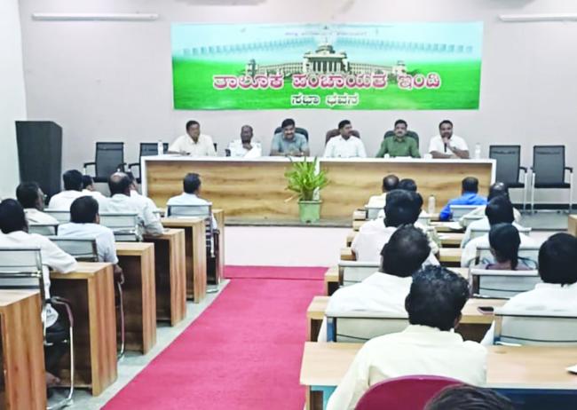 ಸಮರ​‍್ಕವಾದ ನೀರು ಸರಬರಾಜಿಗೆ ಸಂಬಂಧಿಸಿದ ಅಗತ್ಯ ಕ್ರಮವಹಿಸಲು ಗುರುಸ್ವಾಮಿ ಸೂಚನೆ