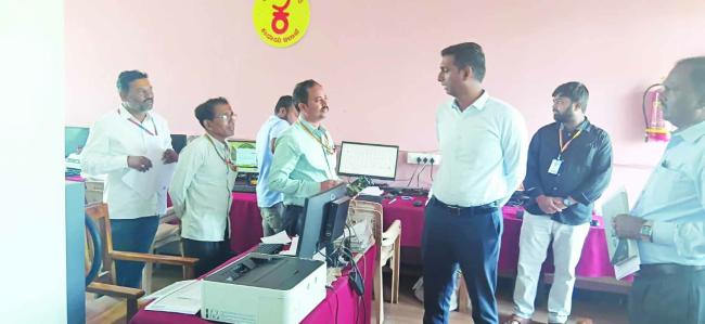 ಜಿಲ್ಲಾಧಿಕಾರಿಗಳಾದ ಡಾ.ಆನಂದ.ಕೆ ಅವರು ಬಸವನಬಾಗೇವಾಡಿ ತಾಲೂಕಿಗೆ ಭೇಟಿ : ಪರೀಶೀಲನೆ 