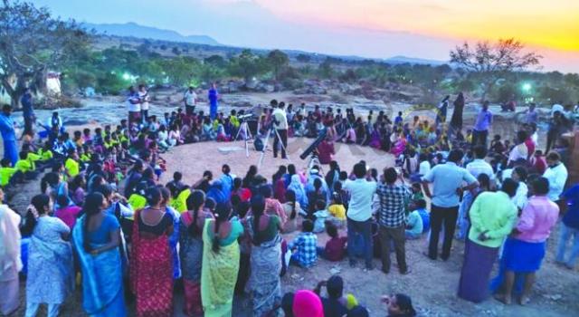 ಆಕಾಶ ವೀಕ್ಷಣೆ ವಿದ್ಯಾರ್ಥಿಗಳಲ್ಲಿ ವಿಜ್ಞಾನಾಸಕ್ತಿಗೆ ಹೊಸ ದಿಕ್ಕು:ಖಗೋಳ ತಜ್ಞ  ರವಿಶಂಕರ್ ಎಸ್ 