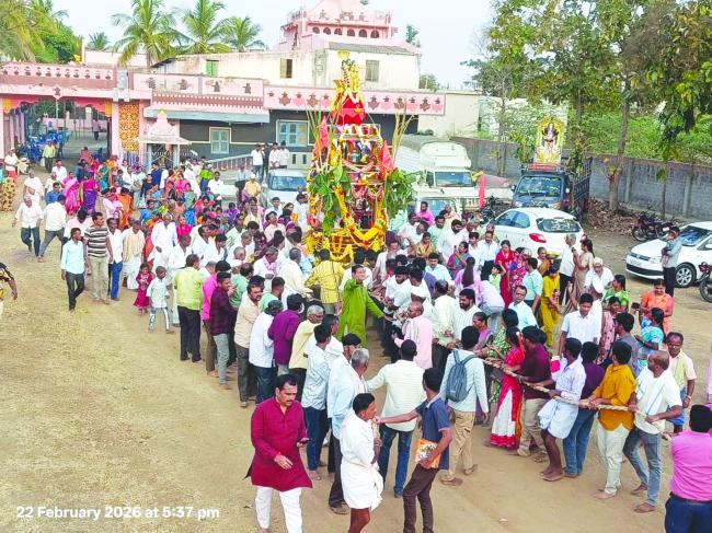 ನಾಲತ್ತವಾಡದ ವೀರೇಶ್ವರ ಶರಣರ ಜಯಂತ್ಯುತ್ಸವ ಹಾಗೂ ಮಹಾರಥೋತ್ಸವ ಕಾರ್ಯಕ್ರಮ 