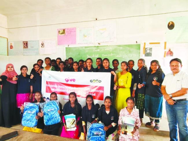 ಬಡ ಹೆಣ್ಣು ಮಕ್ಕಳು ಶಿಕ್ಷಣ ವಂಚಿತರಾಗಬಾರದು - ಜಿ.ಎಸ್‌. ರಾಮಚಂದ್ರ