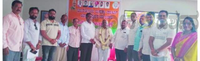 ಬಿಜೆಪಿ ಕಾರ್ಯಕಾರಿಣಿಗೆ ಆಯ್ಕೆಯಾದ ಪ್ರಮೋದ ಕೊಚೇರಿಗೆ ಸನ್ಮಾನ