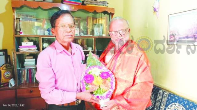 ಹಿರಿಯ ಪತ್ರಕರ್ತ ರಫೀ ಭಂಡಾರಿಗೆ ಸನ್ಮಾನ 