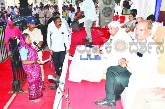 ಜನತಾ ದರ್ಶನ : 1067 ಅಹವಾಲುಗಳ ಸ್ವೀಕೃತಿ  