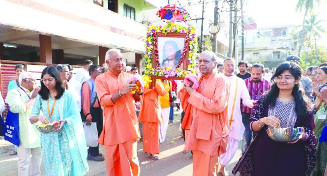 ಯೋಗದಾ ಸತ್ಸಂಗ ಧ್ಯಾನ ಕೇಂದ್ರದ ಹೊಸ ಮಂದಿರ ಉದ್ಘಾಟನೆ 
