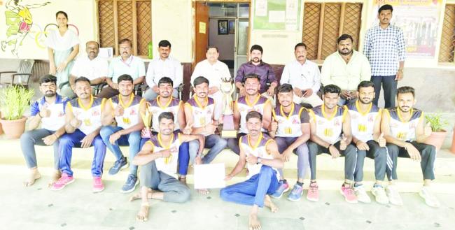 ಖೋ ಖೋ ಪಂದ್ಯಾವಳಿಯಲ್ಲಿ ಪ್ರಥಮ  