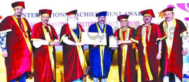 ಹಾದಿಮನಿ ಕಾಳಿಂಗವರ್ಧನ ಗೌರವ ಡಾಕ್ಟರೇಟ್ ಮತ್ತು ಸೇವಾ ರತ್ನ ಪ್ರಶಸ್ತಿ   