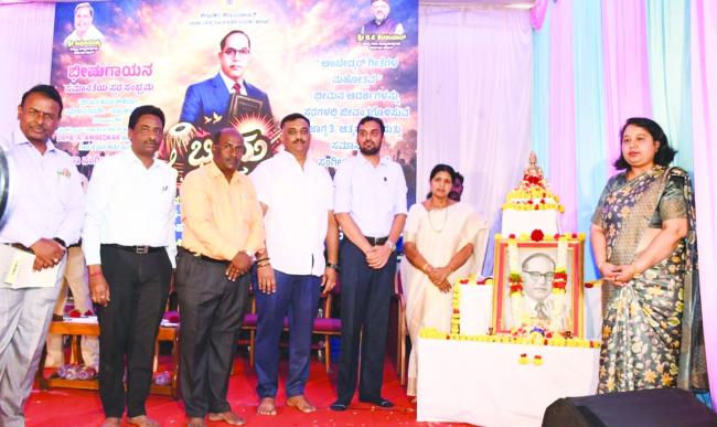 ಡಾ.ಬಿ.ಆರ್‌.ಅಂಬೇಡ್ಕರ್ ಅವರ ಸಾಧನೆ ಪ್ರತಿನಿತ್ಯ ನಮಗೆ ಮಾರ್ಗದರ್ಶನ -ಜಿಲ್ಲಾಧಿಕಾರಿ ಸ್ನೇಹಲ್ ಆರ್‌