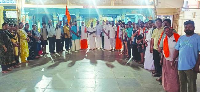 ಕಂಪ್ಲಿಯಿಂದ ಶ್ರೀಶೈಲಕ್ಕೆ ಪಾದಯಾತ್ರೆಗೆ ಚಾಲನೆ 