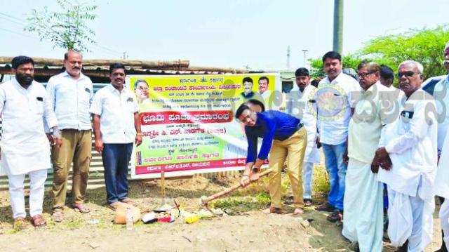 ಕಾಮಗಾರಿ ಬೇಗ ಮುಗಿಯಲು ಎಲ್ಲರ ಸಹಕಾರ ಅಗತ್ಯ: ಬಸನಗೌಡ 