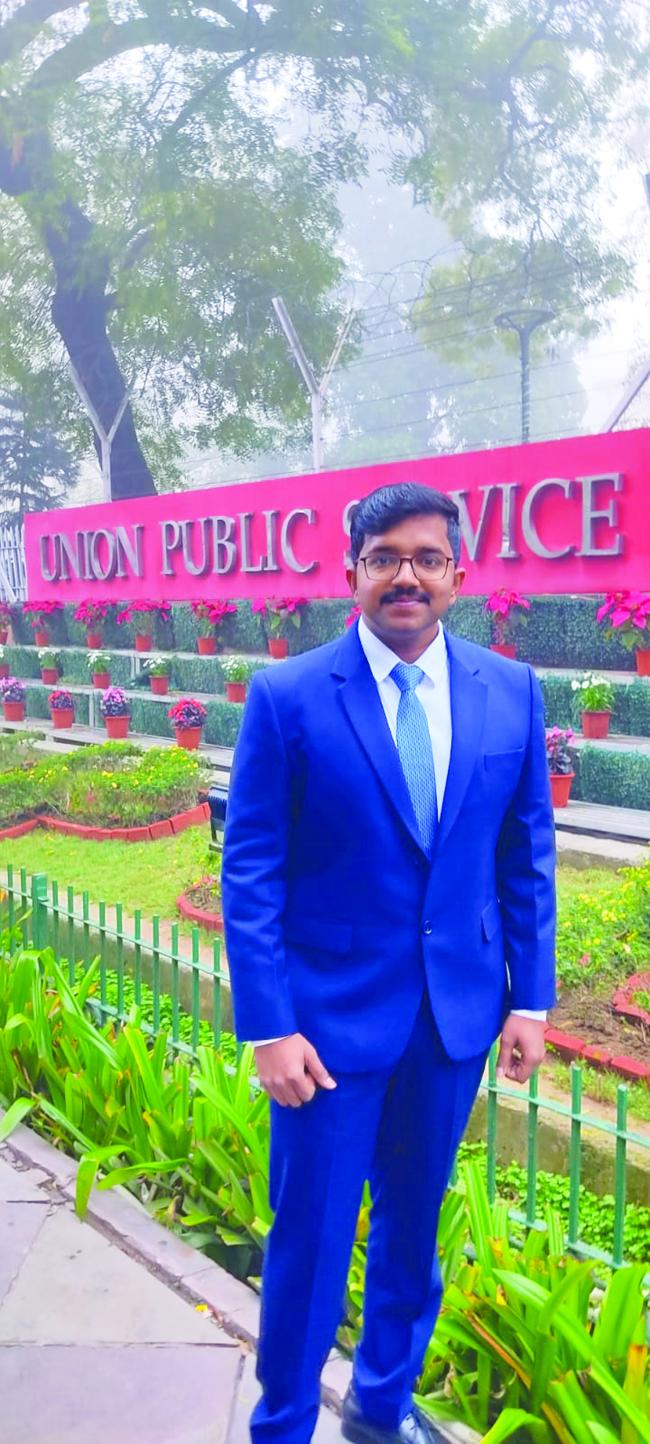 ಯುಪಿಎಸಸಿ ಪರೀಕ್ಷೆಯಲ್ಲಿ 739 ನೇ ರ್ಯಂಕ್ ಪಡೆದ ಬಸವರಾಜ ಪಾಟೀಲ