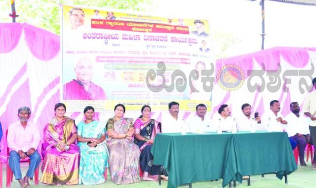 ಪಂಚ ಗ್ಯಾರಂಟಿ ಯೋಜನೆಗಳಿಂದ ಮಹಿಳಾ ಸಬಲೀಕರಣ ಬಲಿಷ್ಠ-ಸಂತೋಷ್ ಗಣಾಚಾರಿ