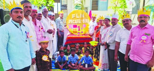 ಮಕ್ಕಳ ಶಿಕ್ಷಣ ಬಲಪಡಿಸುವ ದೃಷ್ಟಿಯಿಂದ ಕಲಿಕಾ ಹಬ್ಬ ಸಿಆರ್‌ಪಿ ಕರುಣಾಕರ 