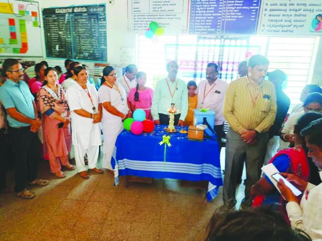 ಎಚ್‌ಪಿವಿ ಲಸಿಕಾ ಅಭಿಯಾನ ಕಾರ್ಯಕ್ರಮದ ಉದ್ಘಾಟನಾ ಸಮಾರಂಭ 