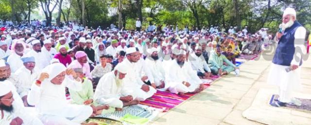 ಈದ್ಗಾ ಮೈದಾನದಲ್ಲಿ ಸಂಭ್ರಮದ ರಂಜಾನ್ ಹಬ್ಬ ಆಚರಣೆ 