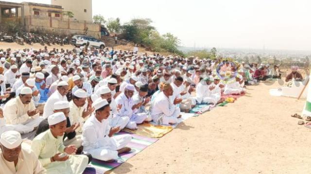 ರಾಮಾಪೂರ ಸೈಟ್‌ನಲ್ಲಿ ಸಂಭ್ರಮದ ಈದ್-ಉಲ್-ಫಿತರ್ ಆಚರಣೆ