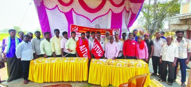 ಕಾರ್ಮಿಕರ ತಾಲೂಕು ಅಧ್ಯಕ್ಷರಾಗಿ ಎನ್‌.ರಾಜಾಭಕ್ಷಿ ಆಯ್ಕೆ 