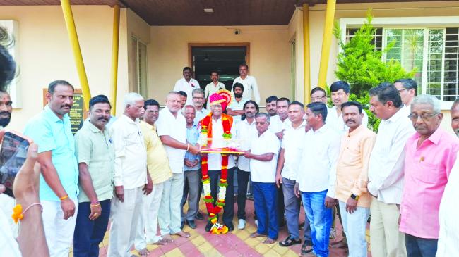 ಎ.ಬಿ. ಪಾಟೀಲರಿಗೆ ಸತ್ಕಾರ ಸಮಾರಂಭ- ಸುಭಾಷ ಕಾಸರಕರ