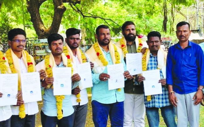ಅಖಿಲ ಕರ್ನಾಟಕ ಬೆಳೆ ಸಮೀಕ್ಷೆದಾರರ ರಾಜ್ಯ ಪದಾಧಿಕಾರಿಗಳ ಆಯ್ಕೆ 