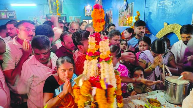 ದಕ್ಷಿಣಾಭಿಮುಖ ಹನುಮಾನ ಜಯಂತಿಯ ಅದ್ದೂರಿ ಉತ್ಸವ