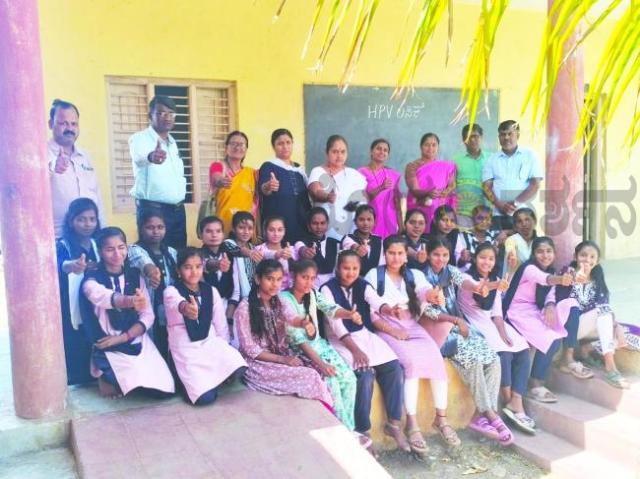 ಎಚ್ಪಿವಿ ಲಸಿಕಾ ಅಭಿಯಾನಕ್ಕೆ ಸುಕನ್ಯಾ ಚಾಲನೆ 