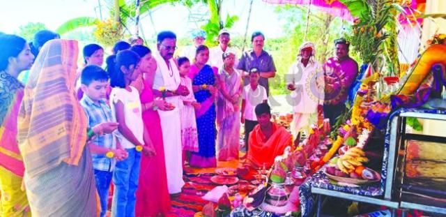 ಲಕ್ಷ್ಮಿಕೊಪ್ಪಕೇರೆ ಅಷ್ಟಲಕ್ಷ್ಮಿ ನವದುರ್ಗಾದೇವಿ ದೇವರ ಪುನರ್ ಪ್ರತಿಷ್ಟಾಪನೆ 