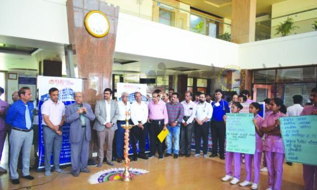  ಕೆ.ಎಲ್‌.ಇ ವಿಶ್ವ ಆರೊಗ್ಯ ದಿನಾಚರಣೆಯ ಮುಖ್ಯ ಅತಿಥಿಯಾಗಿ ನಿರ್ದೇಶಕರಾದ ಡಾ. ಹೆಚ್‌.ಬಿ ರಾಜಶೇಖರ  