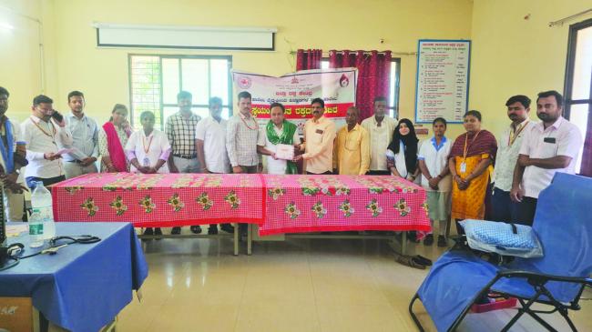 ರಕ್ತದಾನದಿಂದ ದೇಹ ಮತ್ತು ಮನಸ್ಸು ಆರೋಗ್ಯಯುತ ಮಾಜಿ ಸೈನಿಕ ಚಿಕ್ಕಣ್ಣನವರ್‌ 