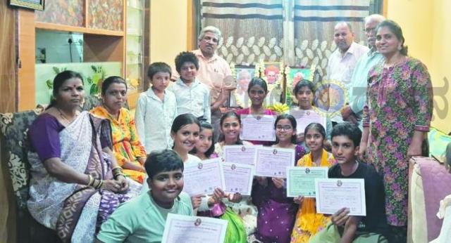 ದಾನೇಶ್ವರಿ ಸಂಗೀತ ಪಾಠಶಾಲೆಯ ಮಕ್ಕಳ ಸಾಧನೆ 