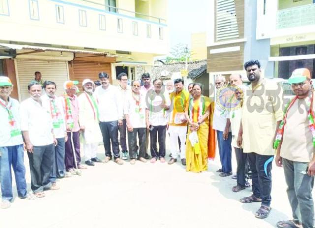 ದಾವಣಗೆರೆ ಉಪಚುನಾವಣೆ ಉಸ್ತುವಾರಿ ಪರಶುರಾಮ್ ಕೆರೆಹಳ್ಳಿ ಚುನಾವಣೆ ಪ್ರಚಾರದಲ್ಲಿ ಭಾಗಿ