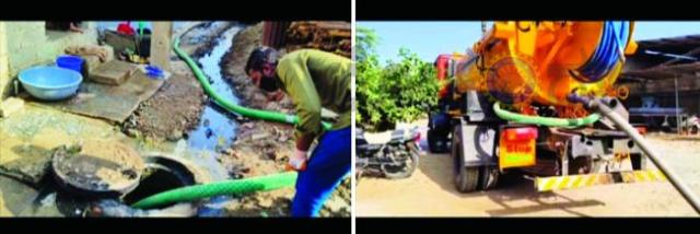 ಸ್ಪಂದನೆ -ಚರಂಡಿ ಸ್ವಚ್ಛತೆ   