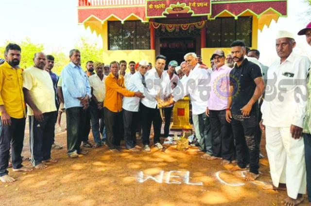 ಸಂಪರ್ಕ ರಸ್ತೆ ಕಾಮಗಾರಿಗೆ ಚಾಲನೆ 