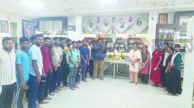 ಗ್ರಂಥಾಲಯದಲ್ಲಿ ಬಸವ ಜಯಂತಿ ಆಚರಣೆ 