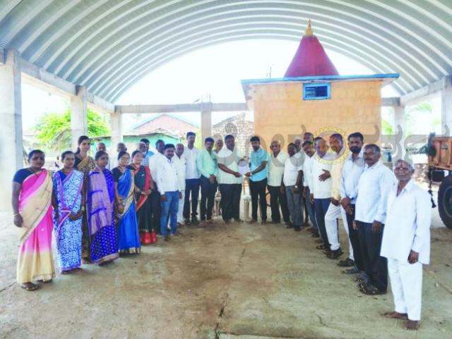 ಧರ್ಮಸ್ಥಳ ಧರ್ಮಾಧಿಕಾರಿ ಡಾ.ಡಿ. ವೀರೇಂದ್ರ ಹೆಗ್ಗಡೆಯವರಿಂದ ಸಹಾಯಧನ 