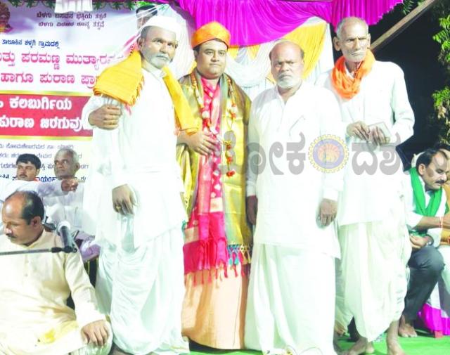 ಪೂಜ್ಯ ನಾವದಗಿ ಶ್ರೀಗಳಿಗೆ ಗೌರವ ಸಮರೆ​‍್ಣ  