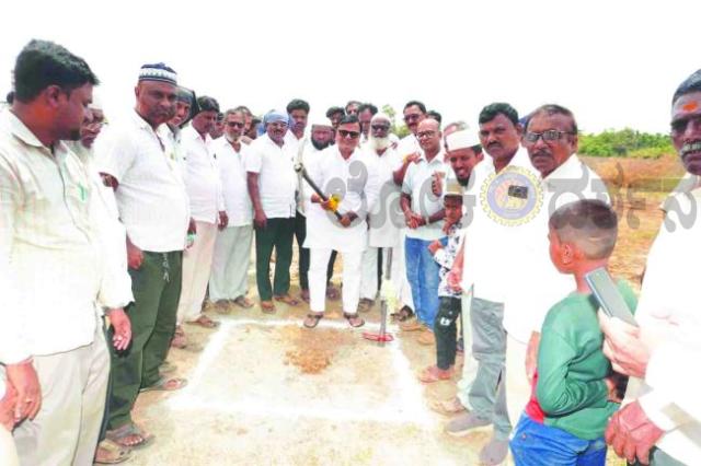 ನೂತನ ಕಟ್ಟಡ ನಿರ್ಮಾಣ ಕಾಮಗಾರಿಗೆ ಭೂಮಿಪೂಜೆ  