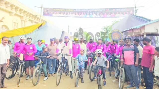 ಉತ್ತಮ ಆರೋಗ್ಯಕ್ಕಾಗಿ ಸೈಕ್ಲೋಥಾನ್ : ಕೆಎಂಎಫ್ ನಿರ್ದೇಶಕ ವಿವೇಕರಾವ ಪಾಟೀಲ