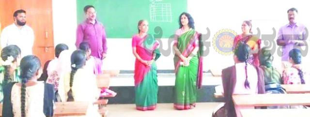 ಕಾಲೇಜಿನ ವ್ಯವಸ್ಥೆಗೆ ನಿರ್ದೇಶಕಿ ಪ್ರೊ. ಶೋಭಾ ಪ್ರಶಂಸೆ 