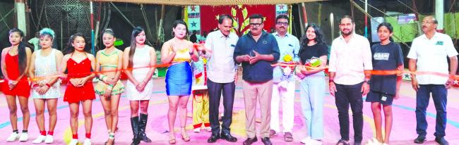 ಪಿಬಿ ರಸ್ತೆಯ ಬಿ.ಟಿ.ಪಾಟೀಲ ಮೈದಾನದಲ್ಲಿ ಆರಂಭಗೊಂಡ ಜಂಬೋ ಸರ್ಕಸ್‌ಗೆ ಚಾಲನೆ 