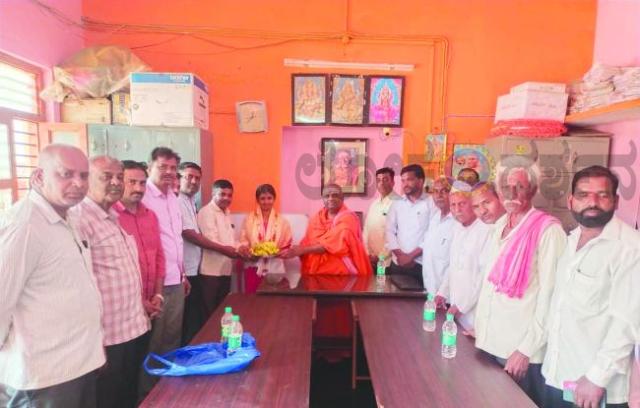 ಬೈಲಹೊಂಗಲ ತಾಲೂಕಿಗೆ ತೃತೀಯ ಸ್ಥಾನ ಪಡೆದ ನಿಸರ್ಗಾ ಹುದ್ದಾರಗೆ ಸನ್ಮಾನ 