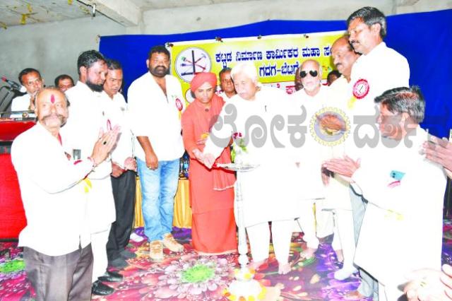  ಕಟ್ಟಡ ಕಾರ್ಮಿಕರಿಗೆ ಸರ್ಕಾರದ 0ೋಜನೆಗಳು ಶ್ರೀರಕ್ಷೆ: ಸಚಿವ ಎಚ್‌.ಕೆ. ಪಾಟೀಲ 