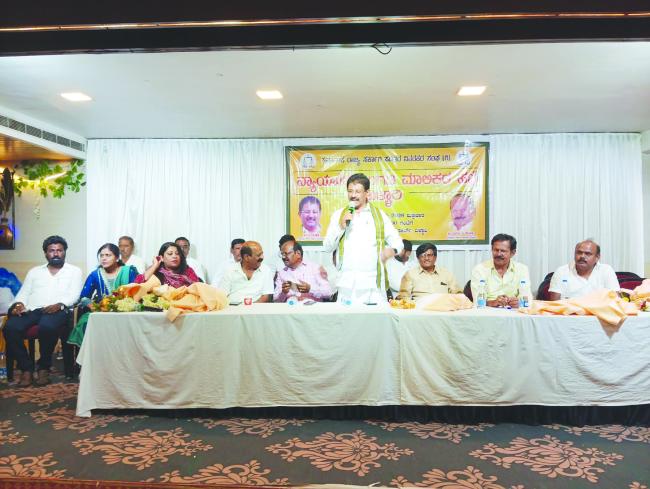 ನ್ಯಾಯಬೆಲೆ ಅಂಗಡಿಗೂ ಪೊಲೀಸರಿಗೂ ಸಂಬಂಧವೇ ಇಲ್ಲ - ಟಿ.ಕೃಷ್ಣಪ್ಪ  